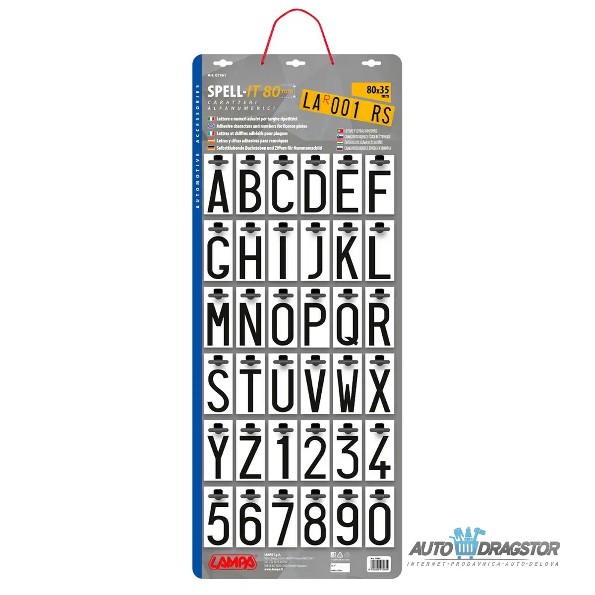 SLOVA 80x35MM 360KOM 