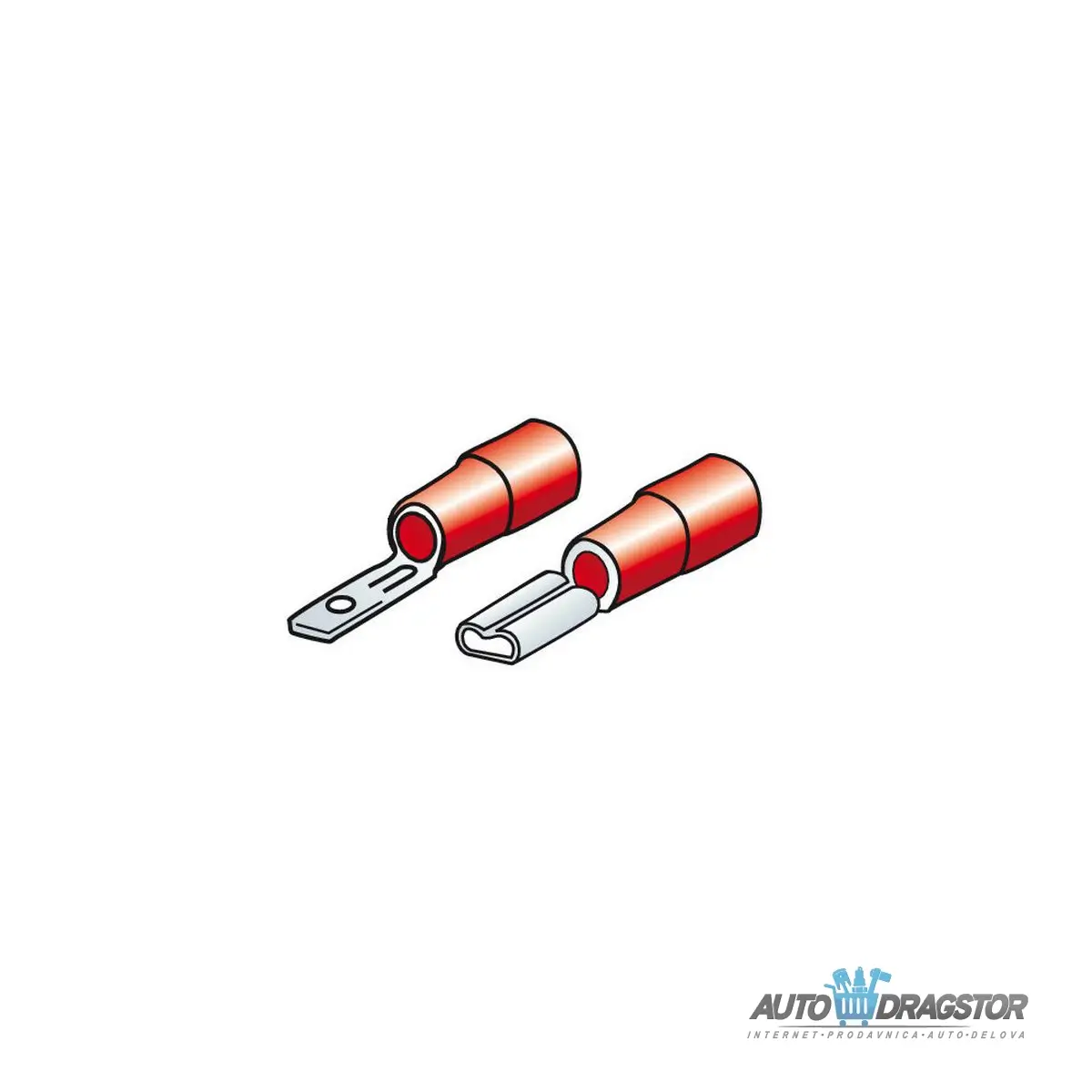 KABLOVSKA STOPA BUKSNA 2.8x0.5mm ZA KABLOVE 0.5-1.5mm2.SET SADRŽI 40KOM (20 MUŠKIH/20 ŽENSKIH) 