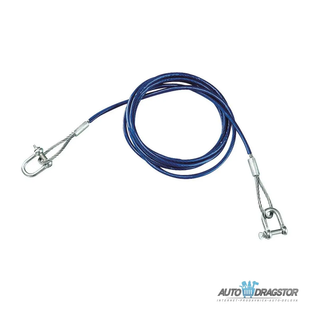 SAJLA ZA VUČU PLASTIFICIRANA 3.5m/6mm/3000kg 