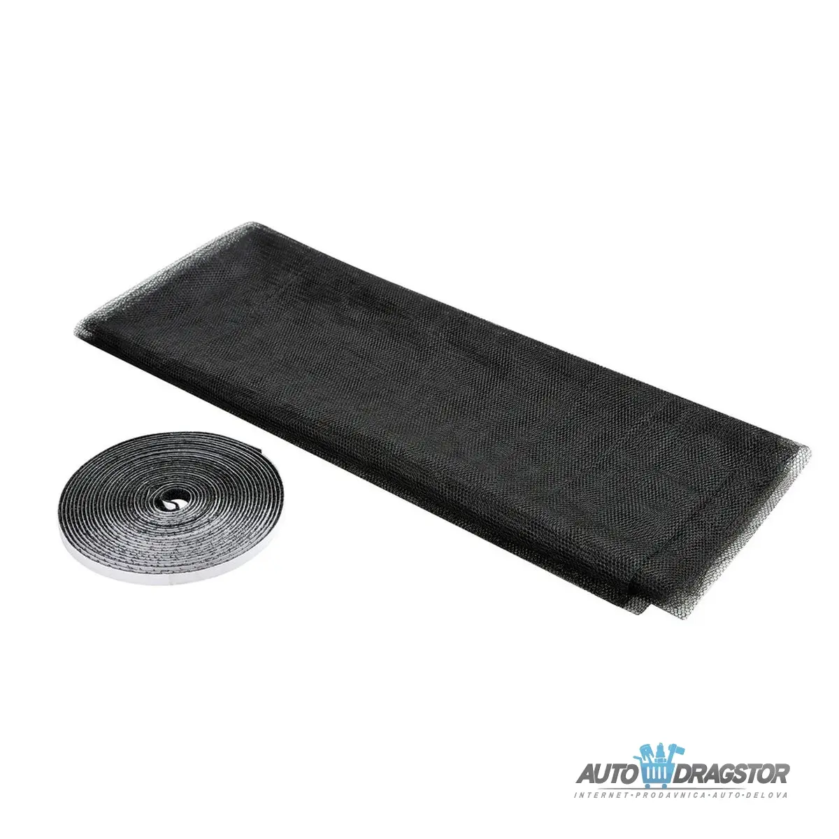 UNIVERZALNA MREŽA PROTIV KOMARACA 130x150cm SA ČIČAK TRAKOM DUŽINE 460cm 