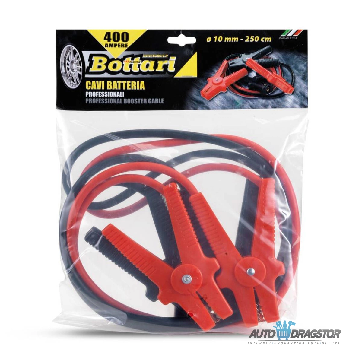 KABLOVI ZA START 400A 2.5M/10MM 