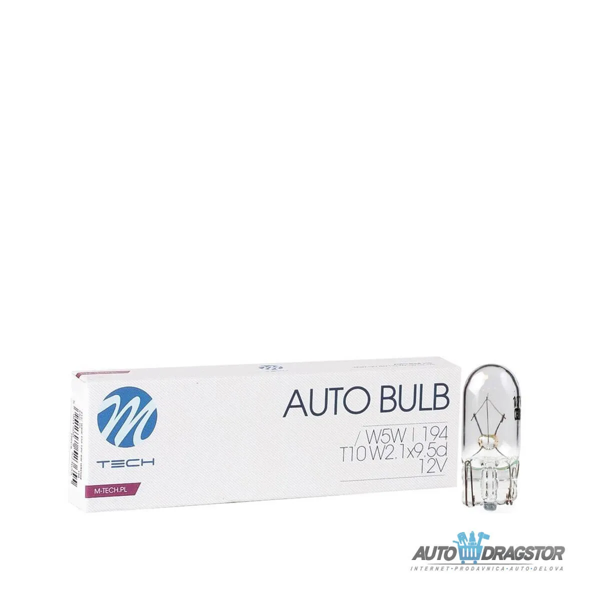 SIJALICA 12V T10 W5W W2.1x9.5D 5W 