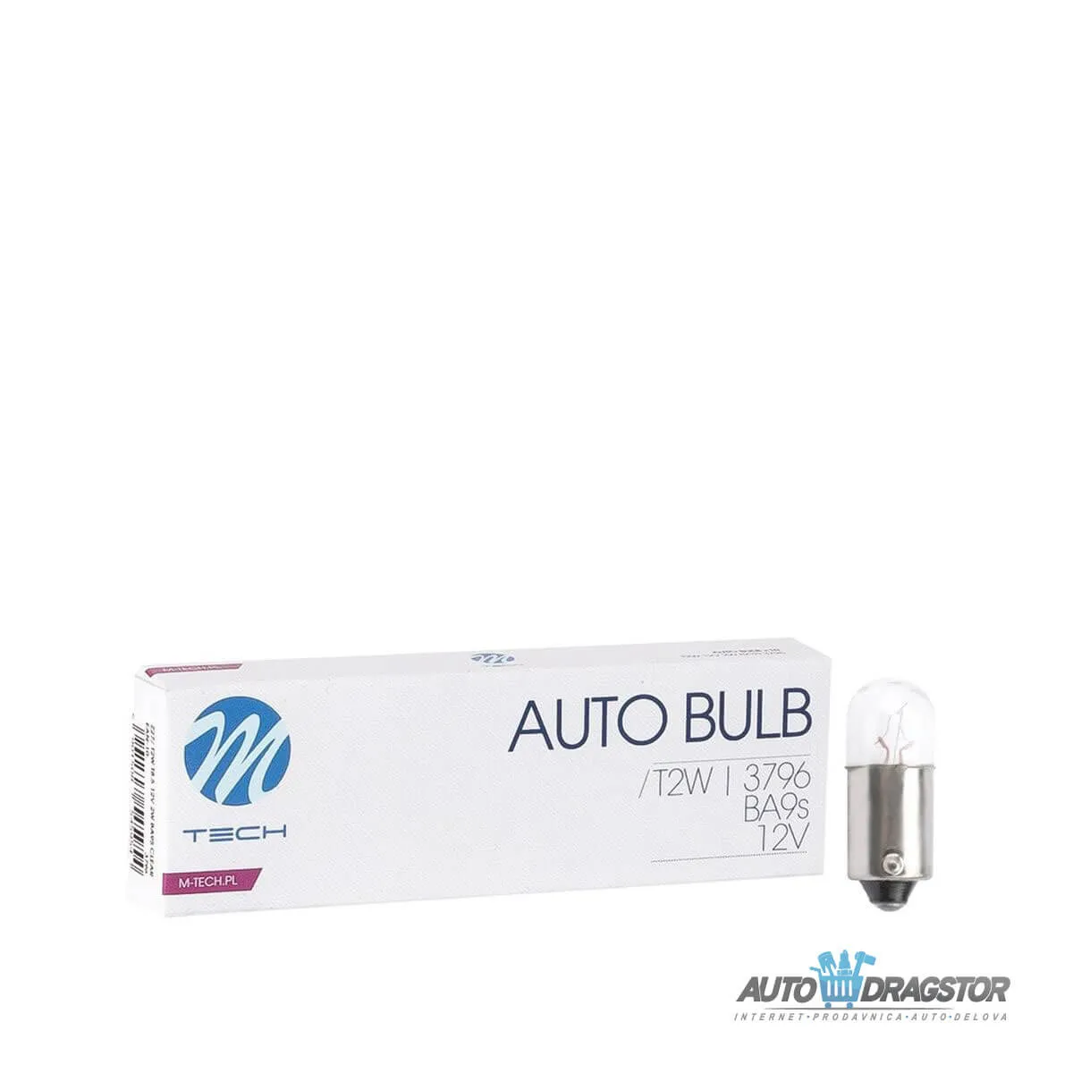 SIJALICA 12V T2W 2W BA9s 