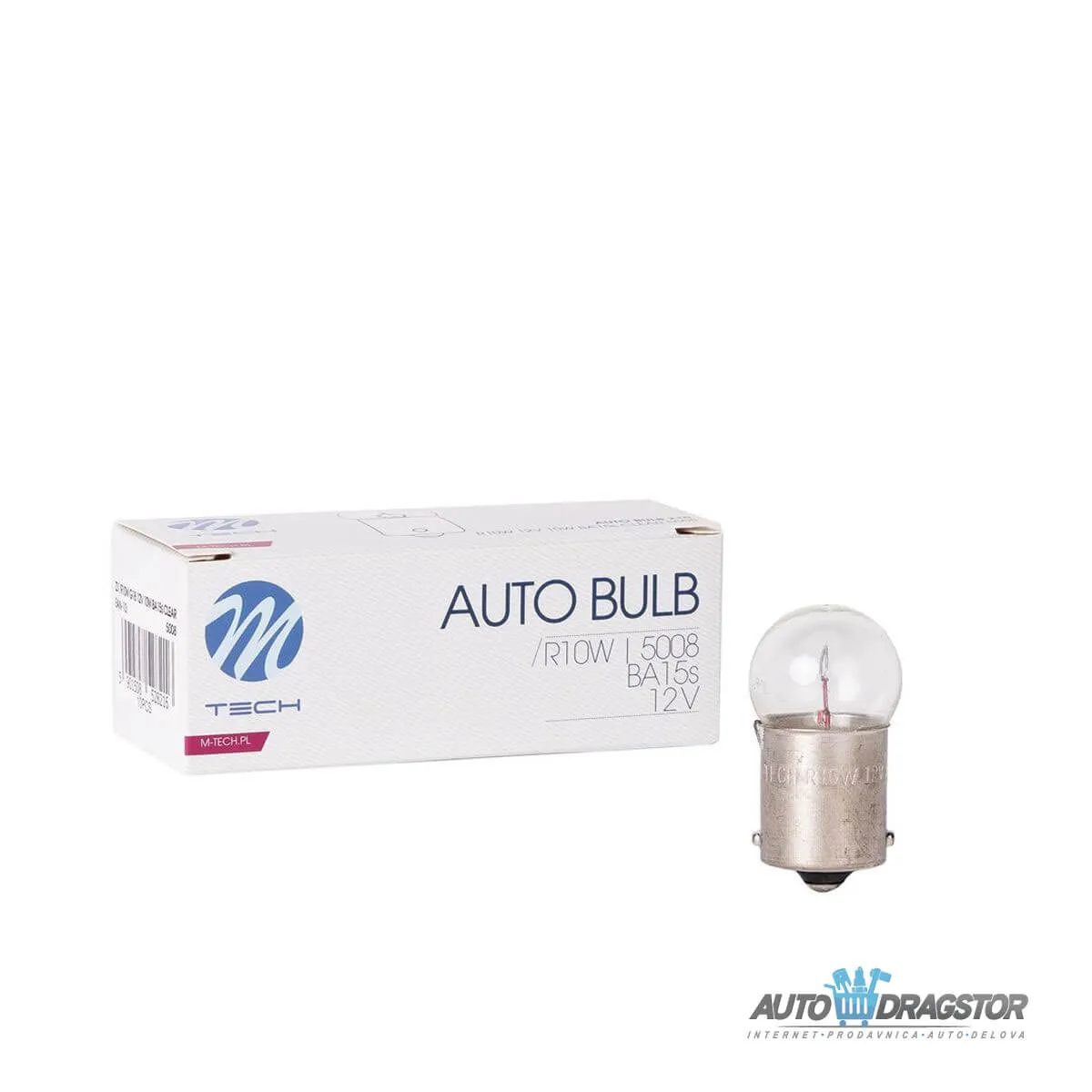 SIJALICA 12V R10W G18 BA15s 