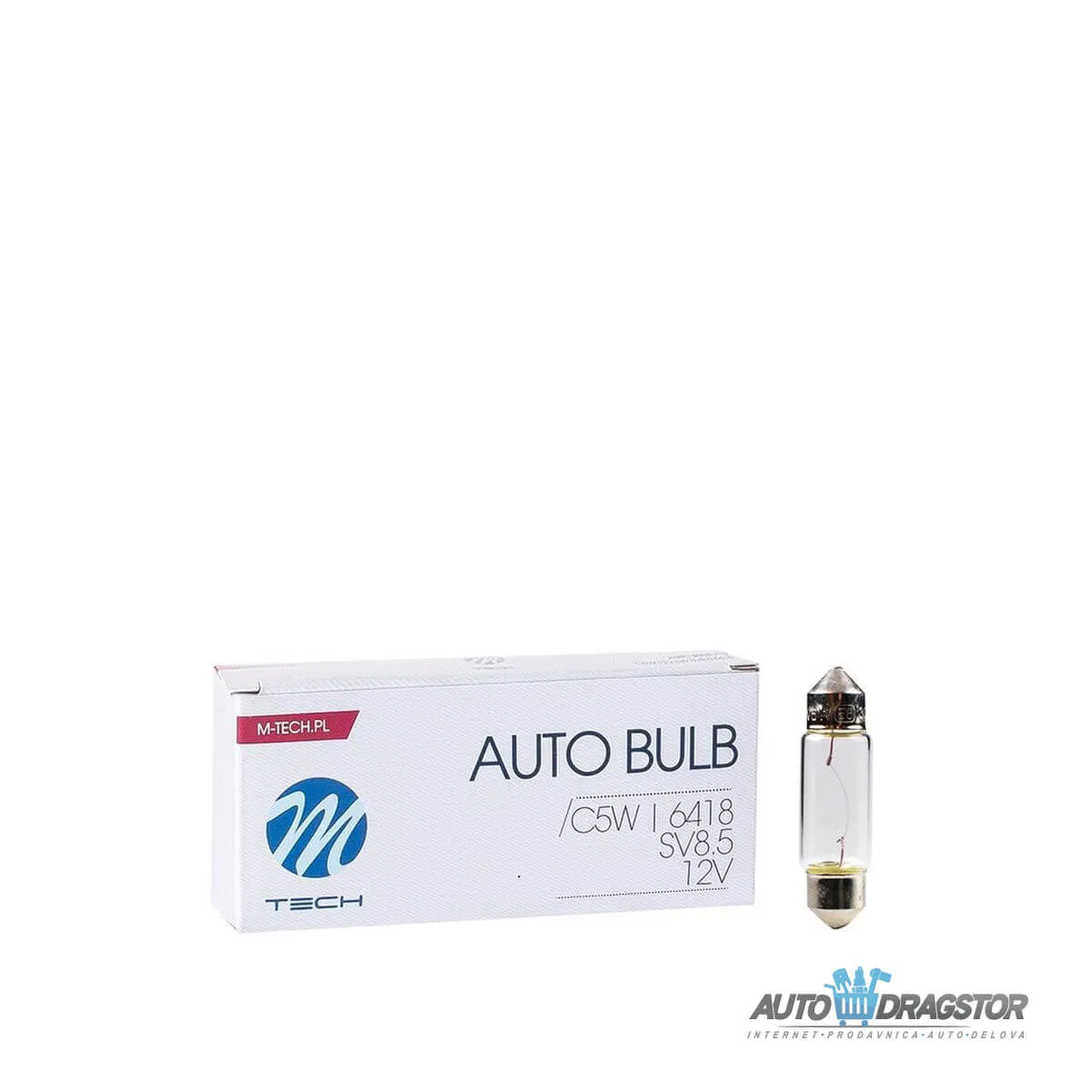 SIJALICA 12V SULFIDNA  C5W SV8.5  36mm 