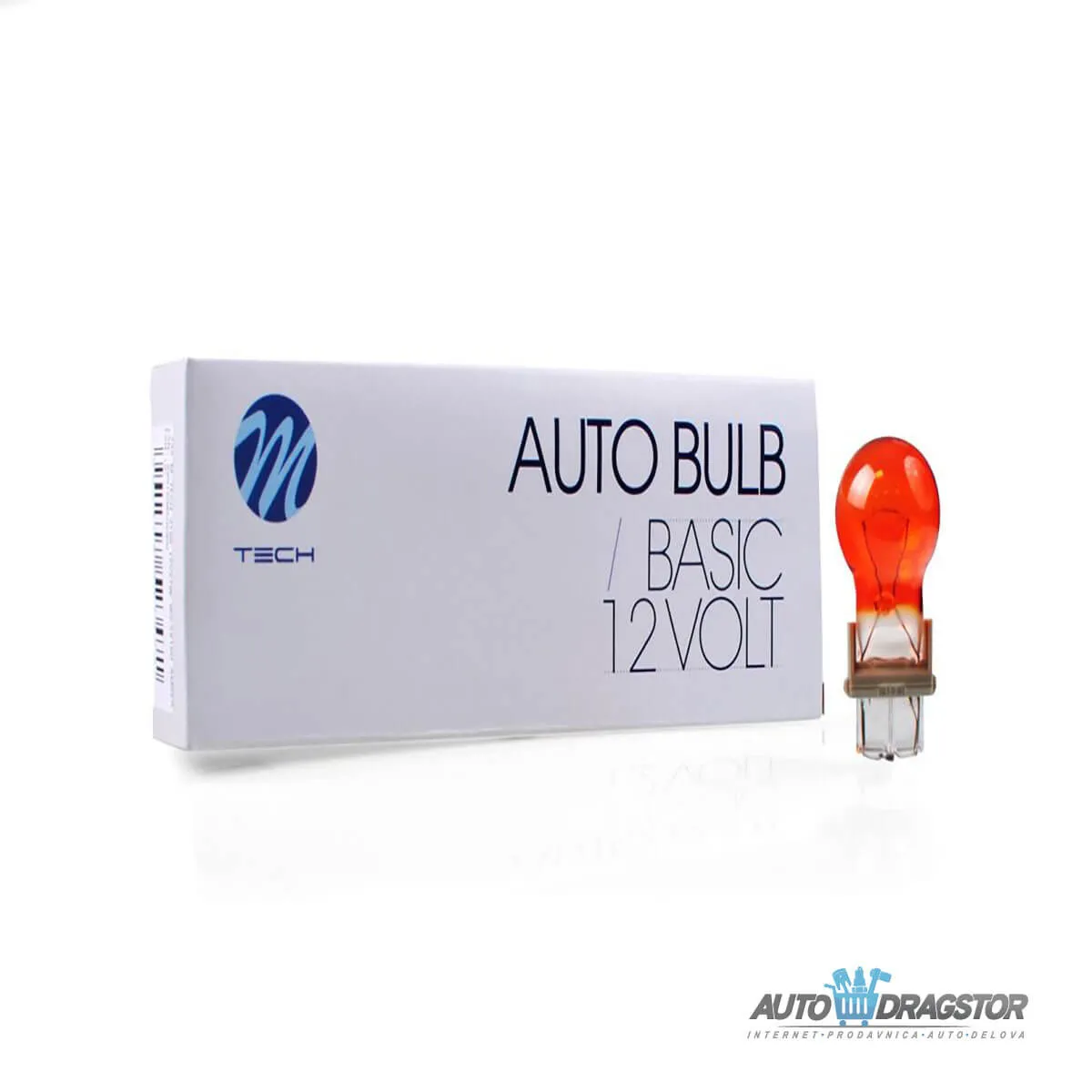 SIJALICA 12V PY27W W2.5x16d ZUTA 