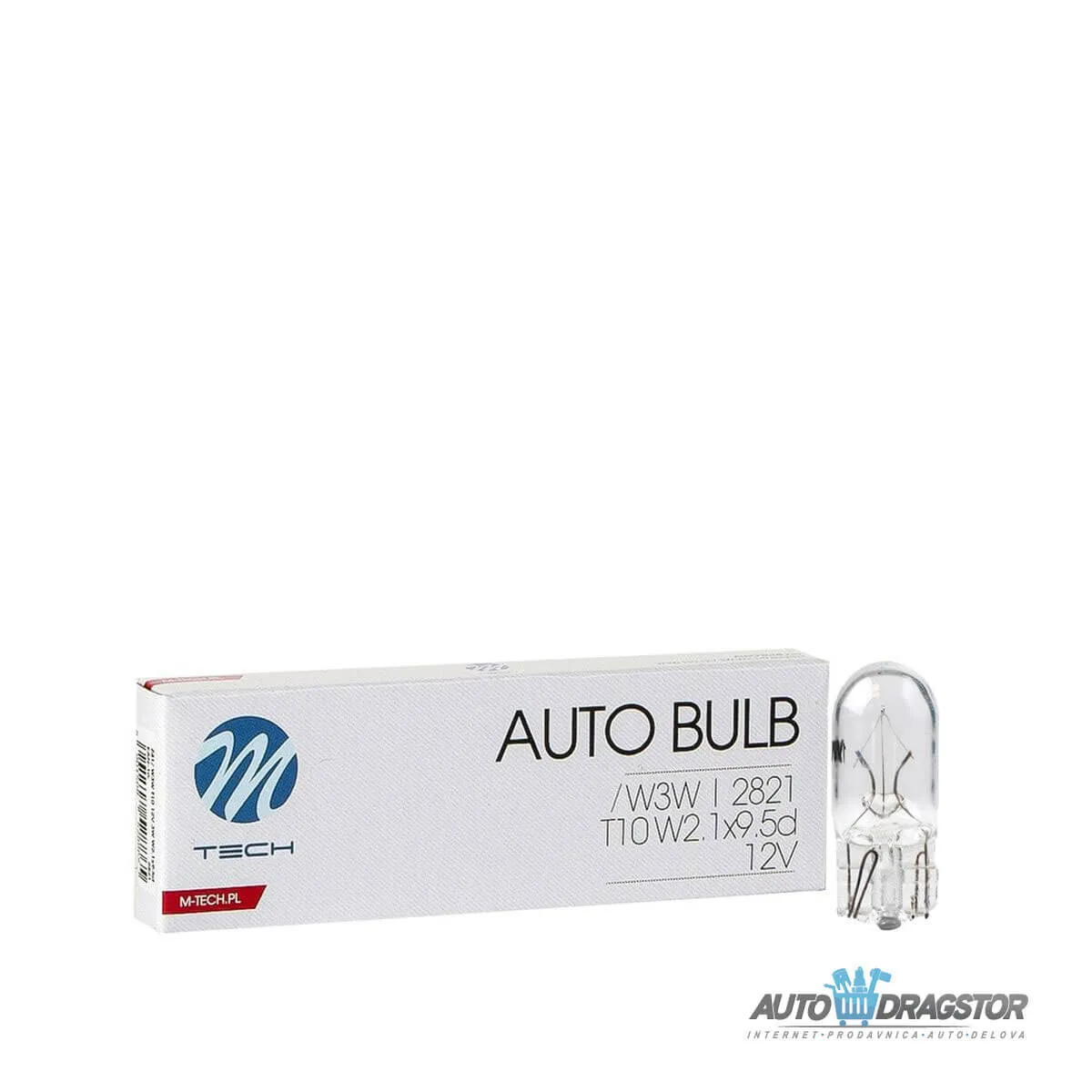 SIJALICA 12V T10 W3W W2.1x9.5d 