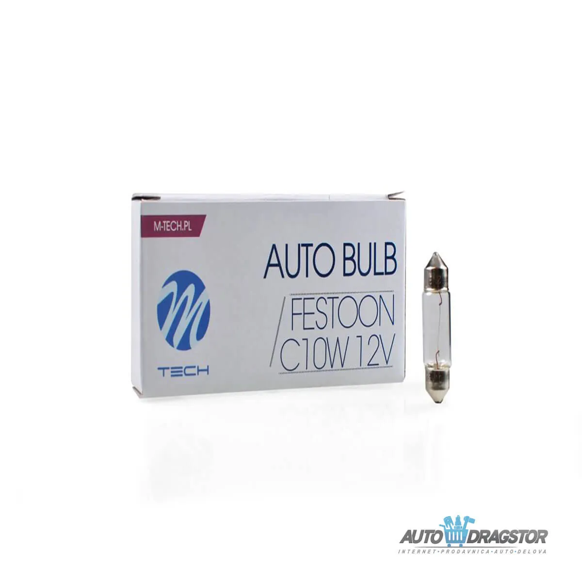 SIJALICA 12V C10W SV8.5 T11x36 36mm 