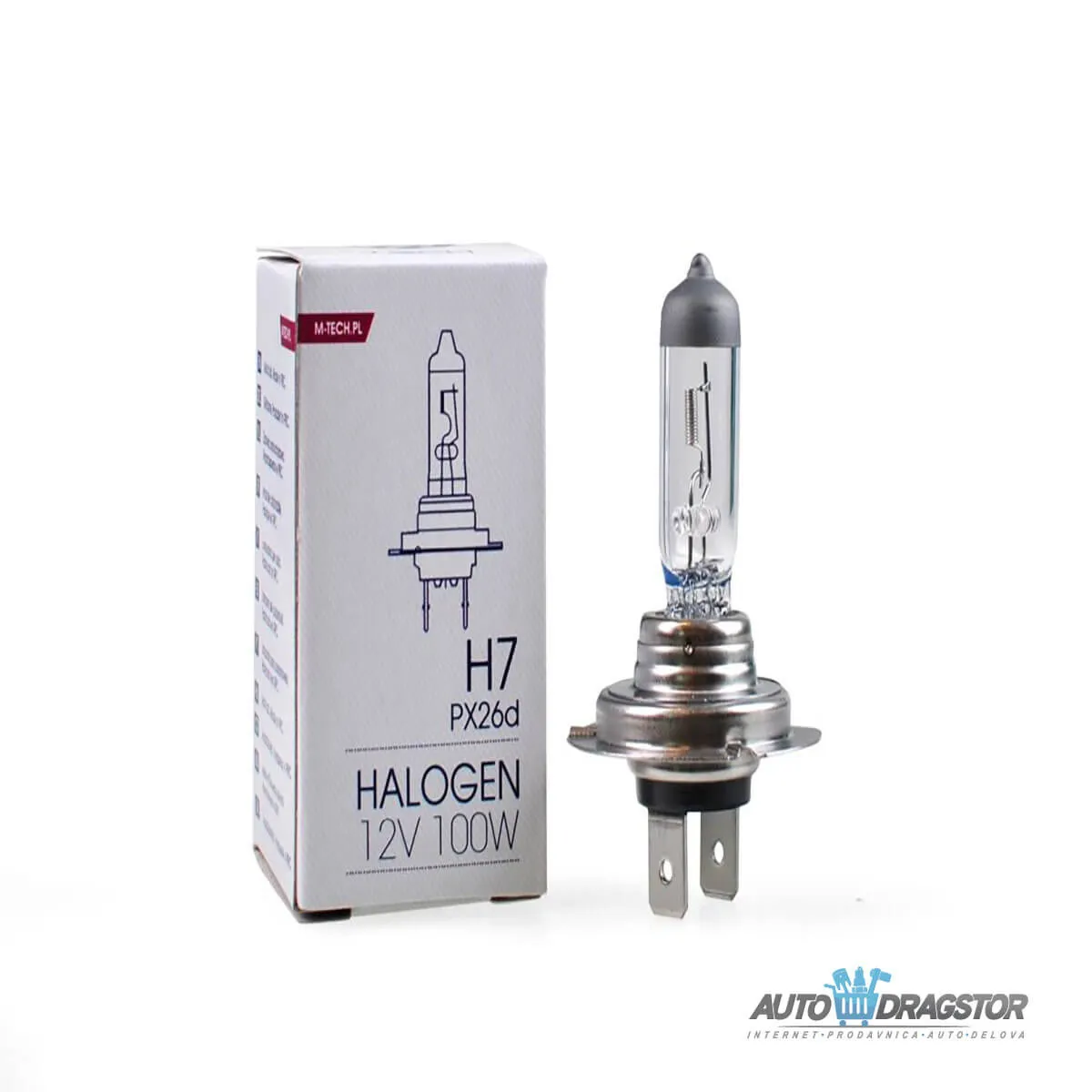 SIJALICA 12V H7 100/90W PX 26D 