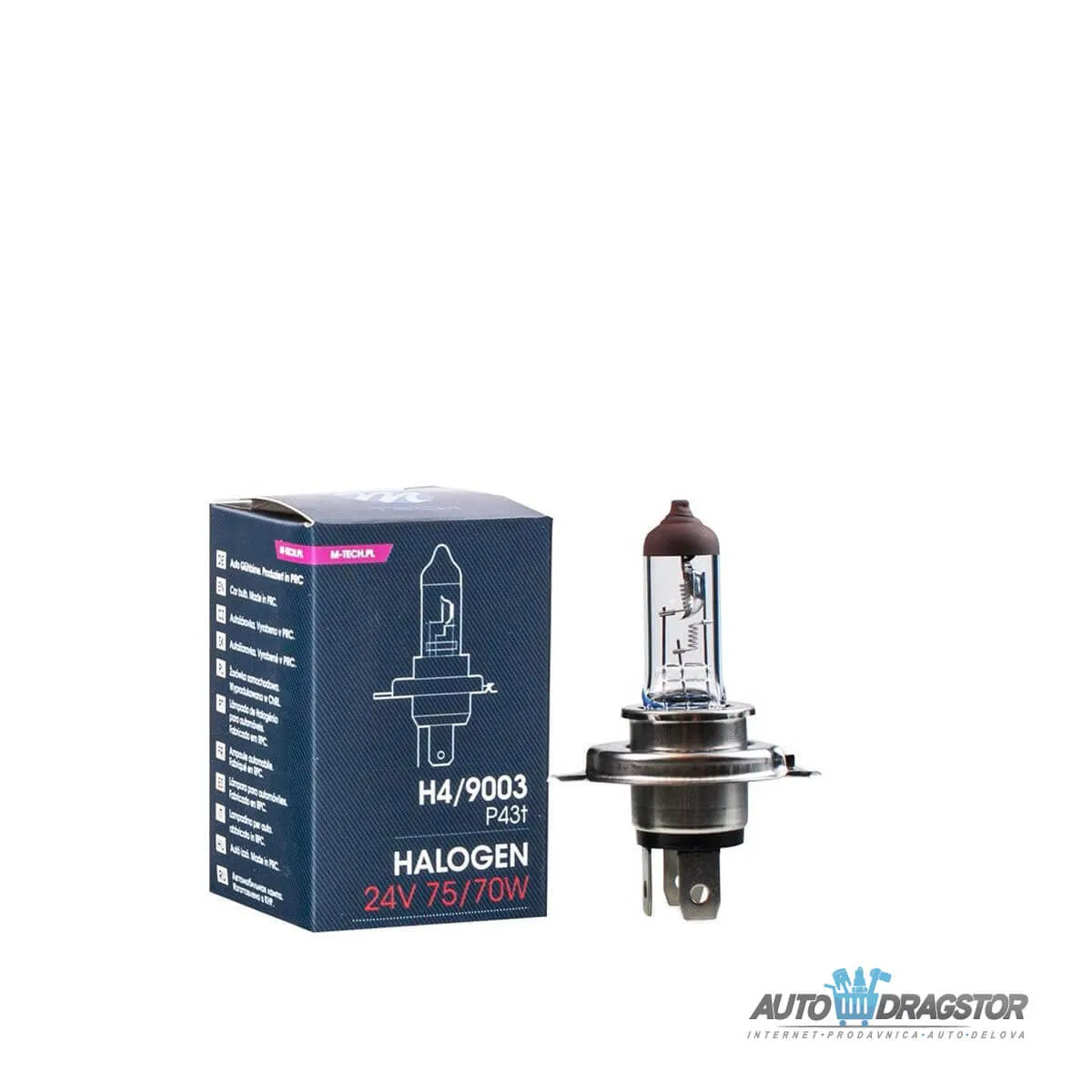 SIJALICA 24V H4 (9003) HB2  75/70W P43t 