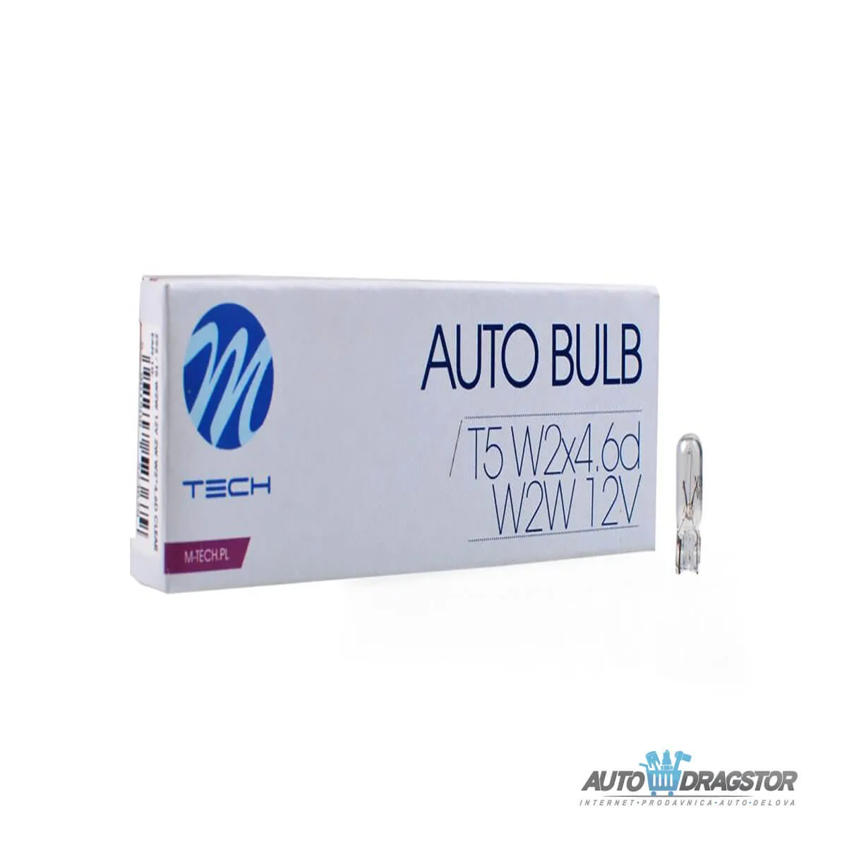 SIJALICA 12V W2W W2x4.6d 