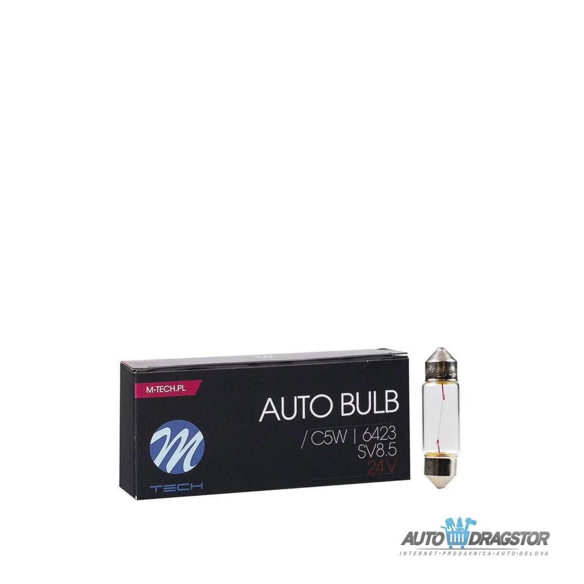 SIJALICA 24V SULFIDNA C5W T11x36 SV8.5 36mm 