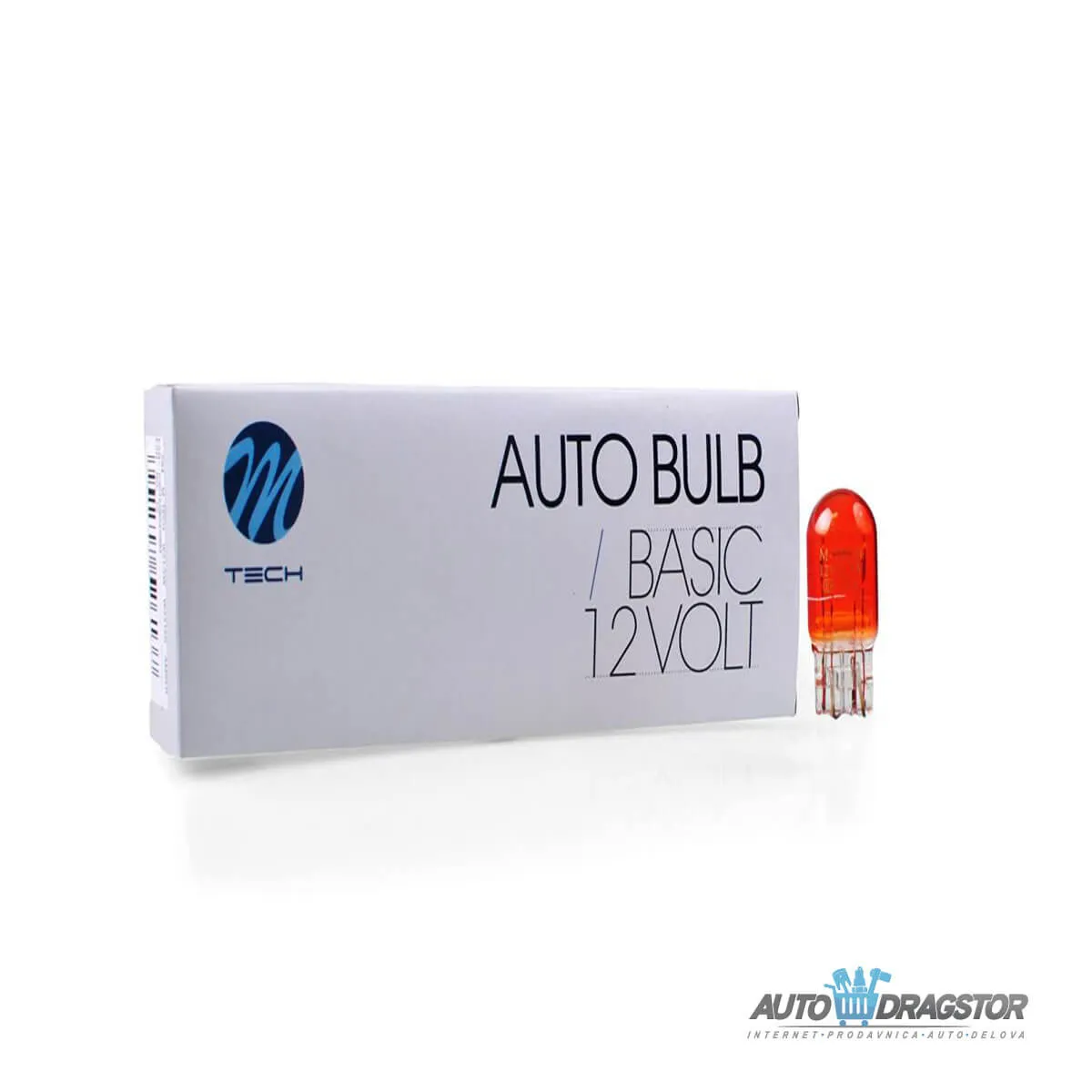 SIJALICA 12V T20 7443 WY21/5W W3x16q ŽUTA 