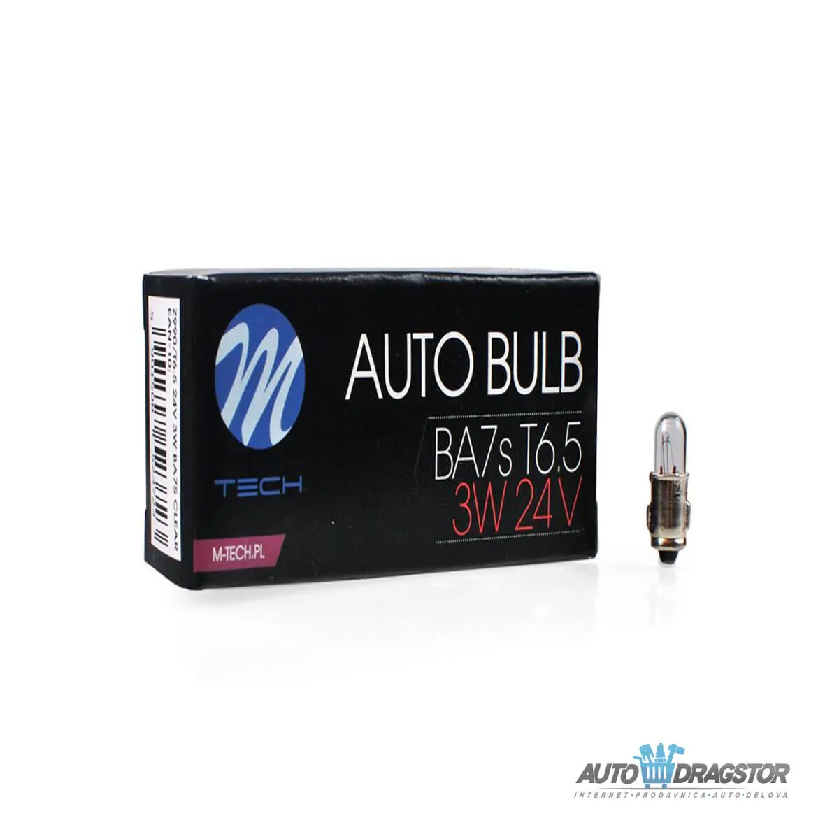 SIJALICA 24V T6.5 3W BA7s 