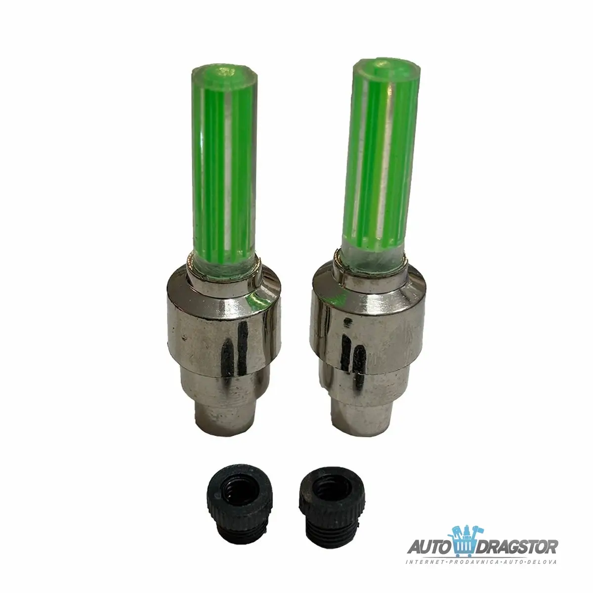 KAPICE VENTILA SVETLECE ZELENE 2KOM 