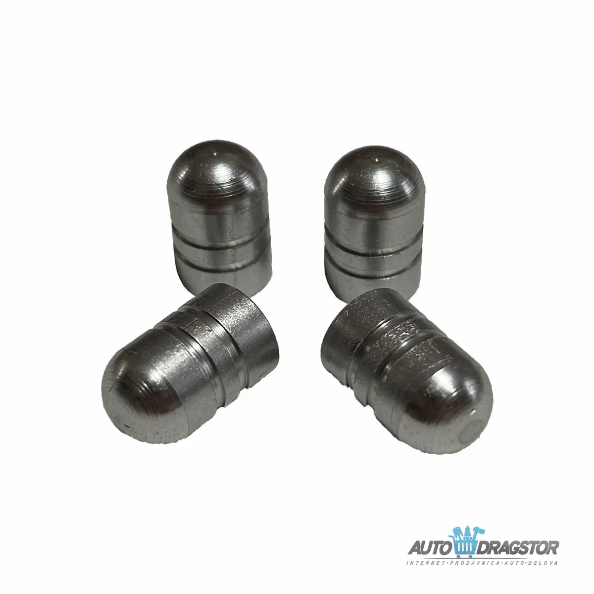 KAPICE VENTILA ALUMINIJUMSKE 4KOM SIVE 