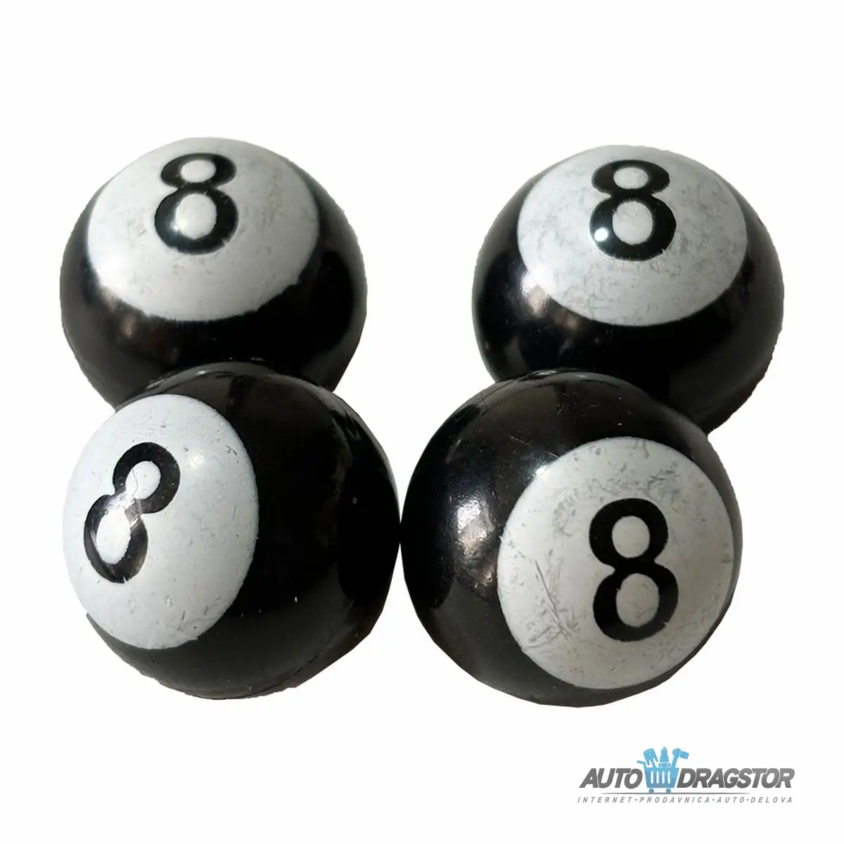 KAPICE VENTILA 4KOM BILIJARSKA KUGLA 8 