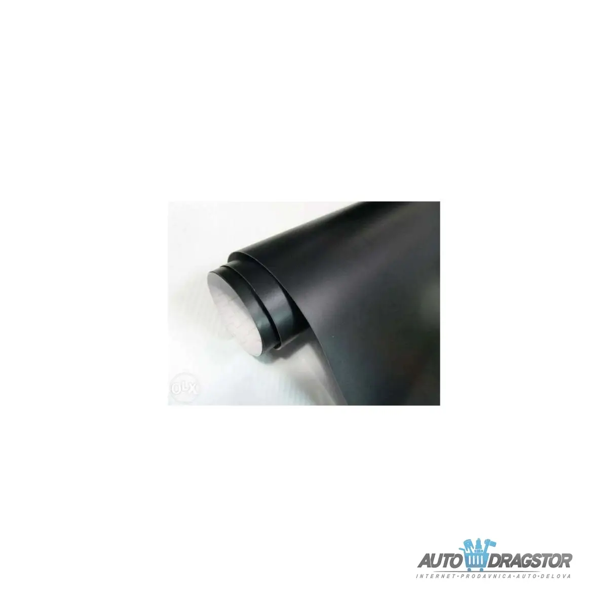 FOLIJA CRNA MAT DUŽINA 1M 