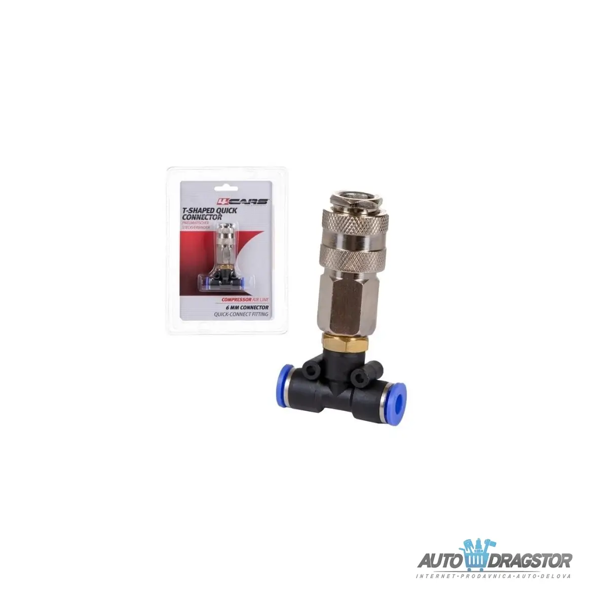 BRZA SPOJKA ZA VAZDUH 6mm 