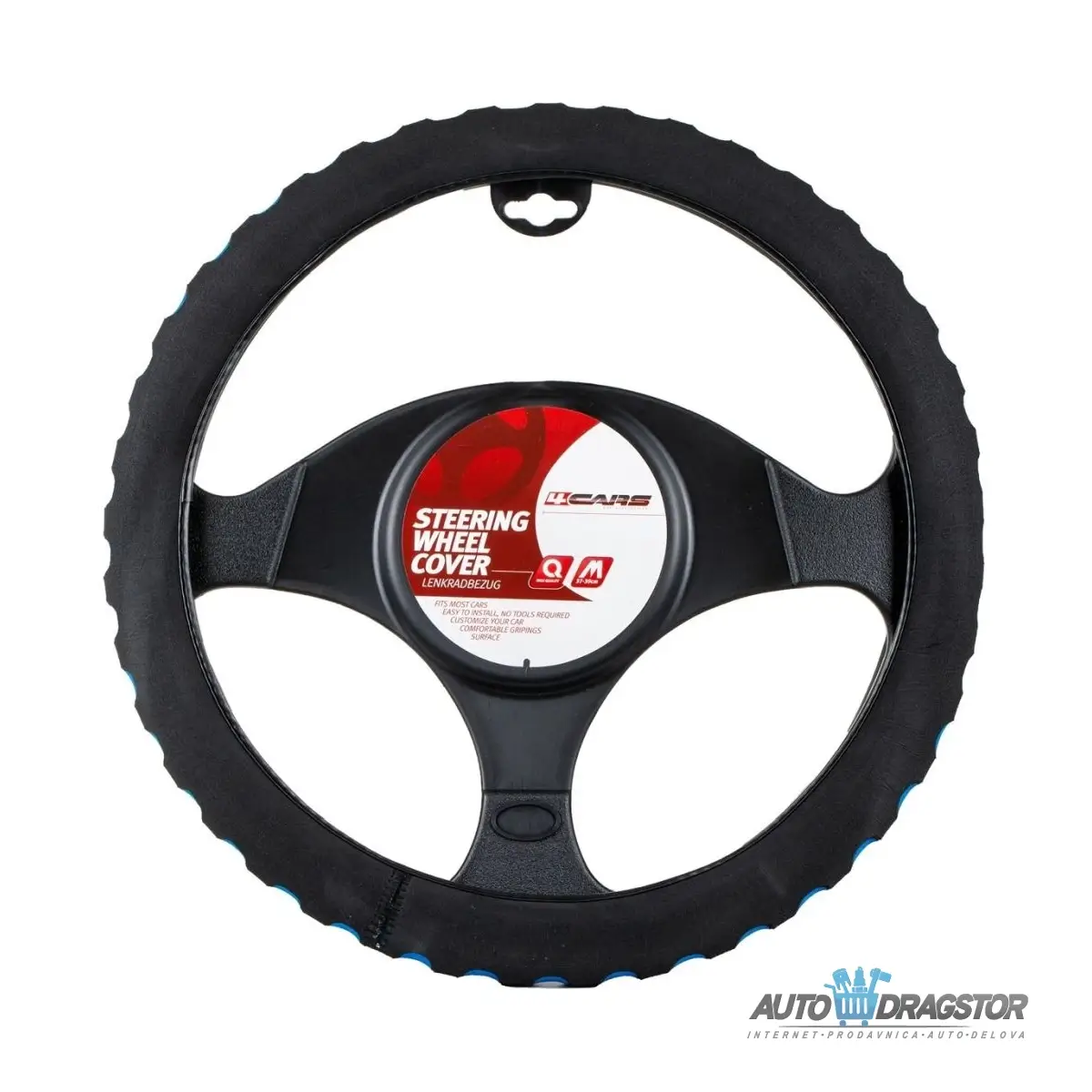 OBLOGA VOLANA 37-39CM CRNO/PLAVA 