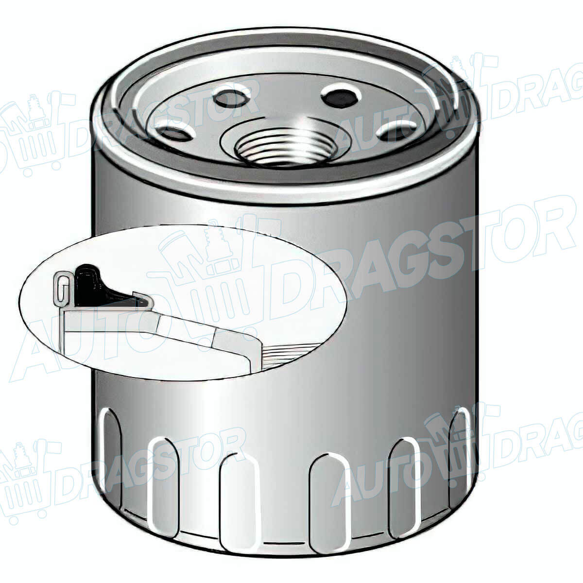 Filter ulja CHEVROLET AVEO (T250), 06-11; SPARK (M300), 10-14; 