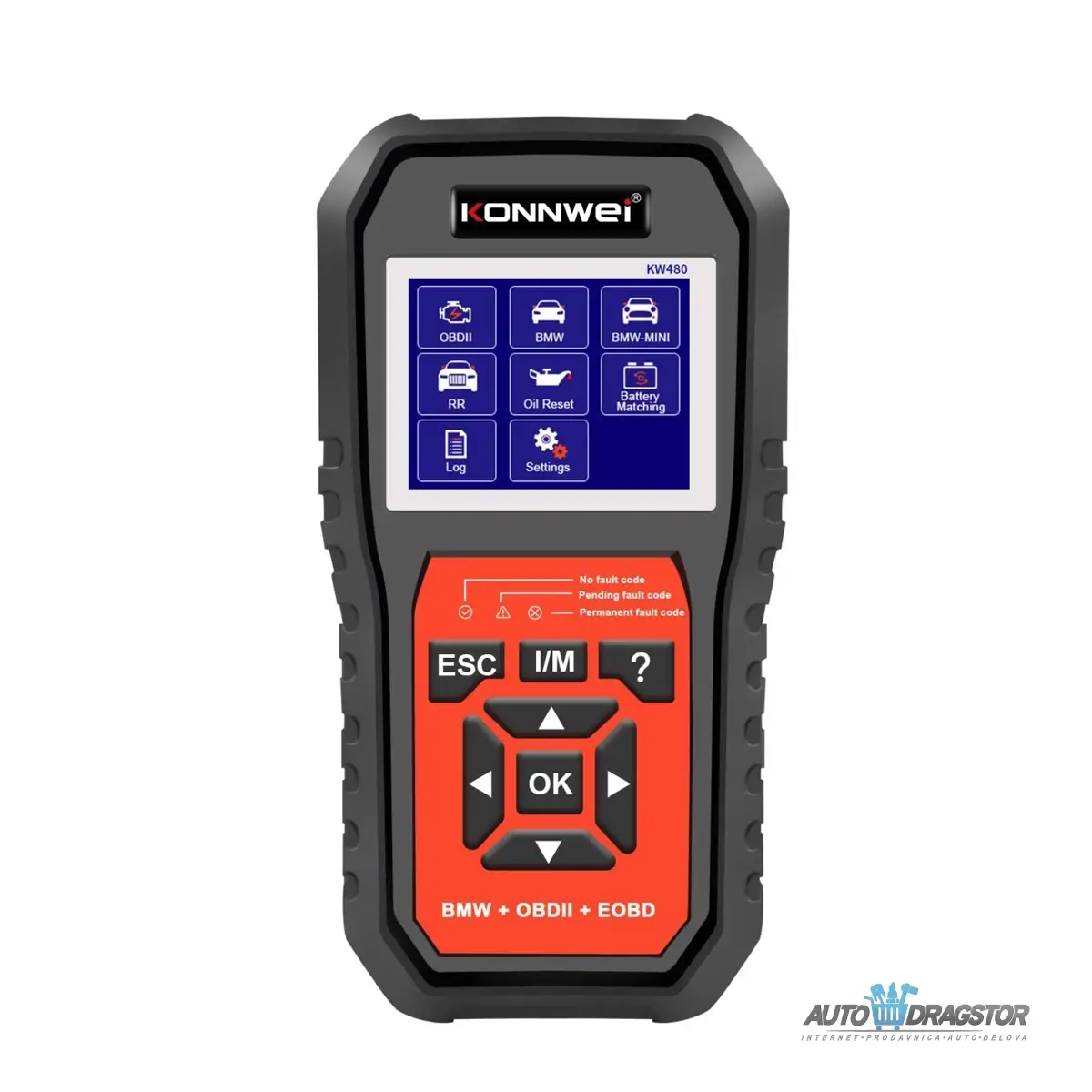 UREDJAJ ZA DIJAGNOSTIKU OBD2  ZA BMW VOZILA SA PUNOM DIJAGNOSTIKOM I OPCIJOM RESETOVANJA 