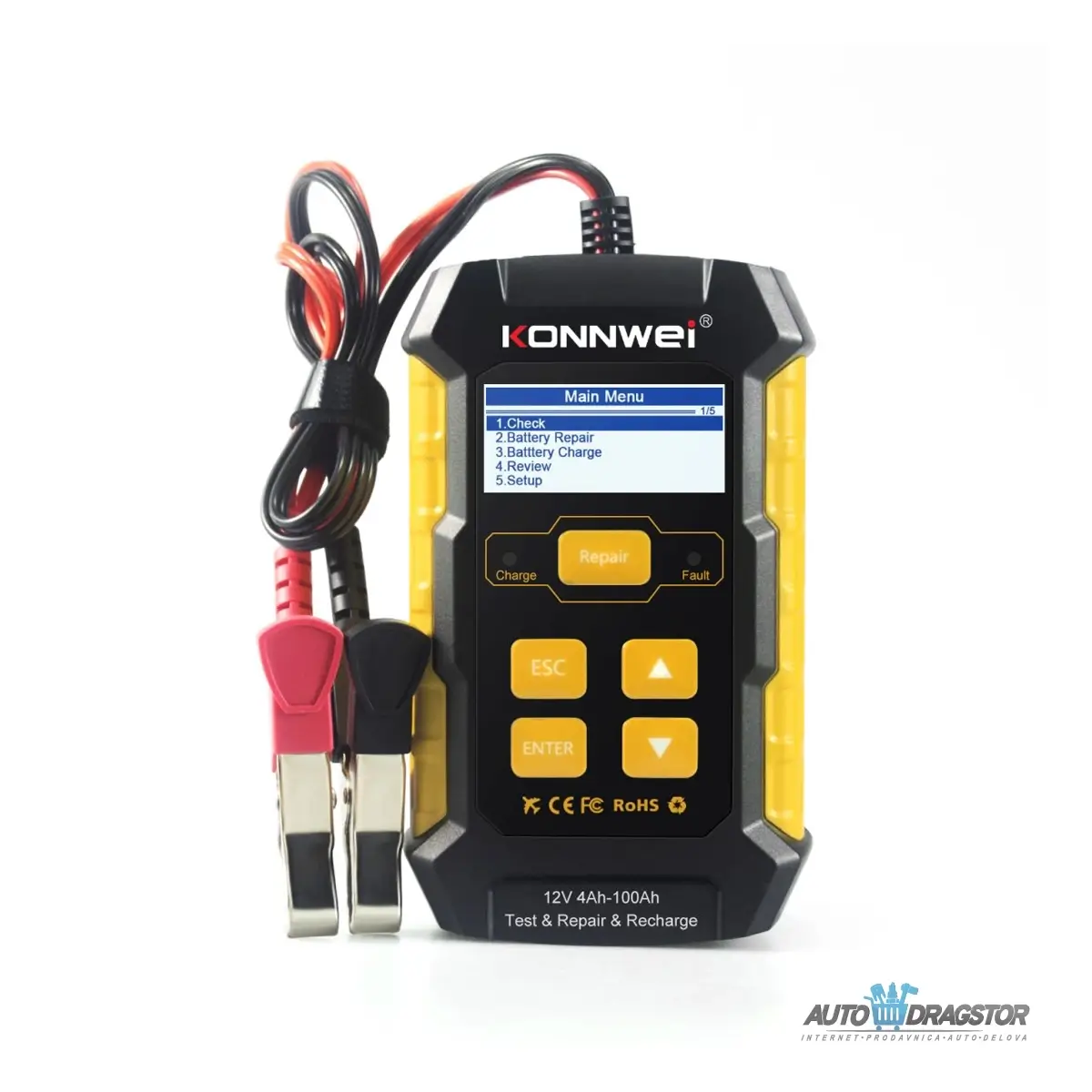 3u1 AKUMULATOR TESTER/PUNJAČ AKUMULATORA 5Ah/PULSNI REPARATOR AKUMULATORA ZA SVE VRSTE AKUMULATORA 