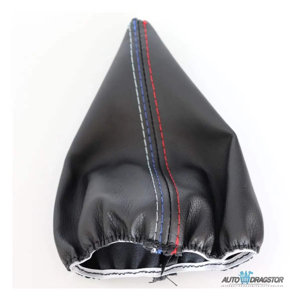 BMW E39 KOŽICA ZA MENJAČ SA CRVENO/PLAVO/BELIM KONCEM 