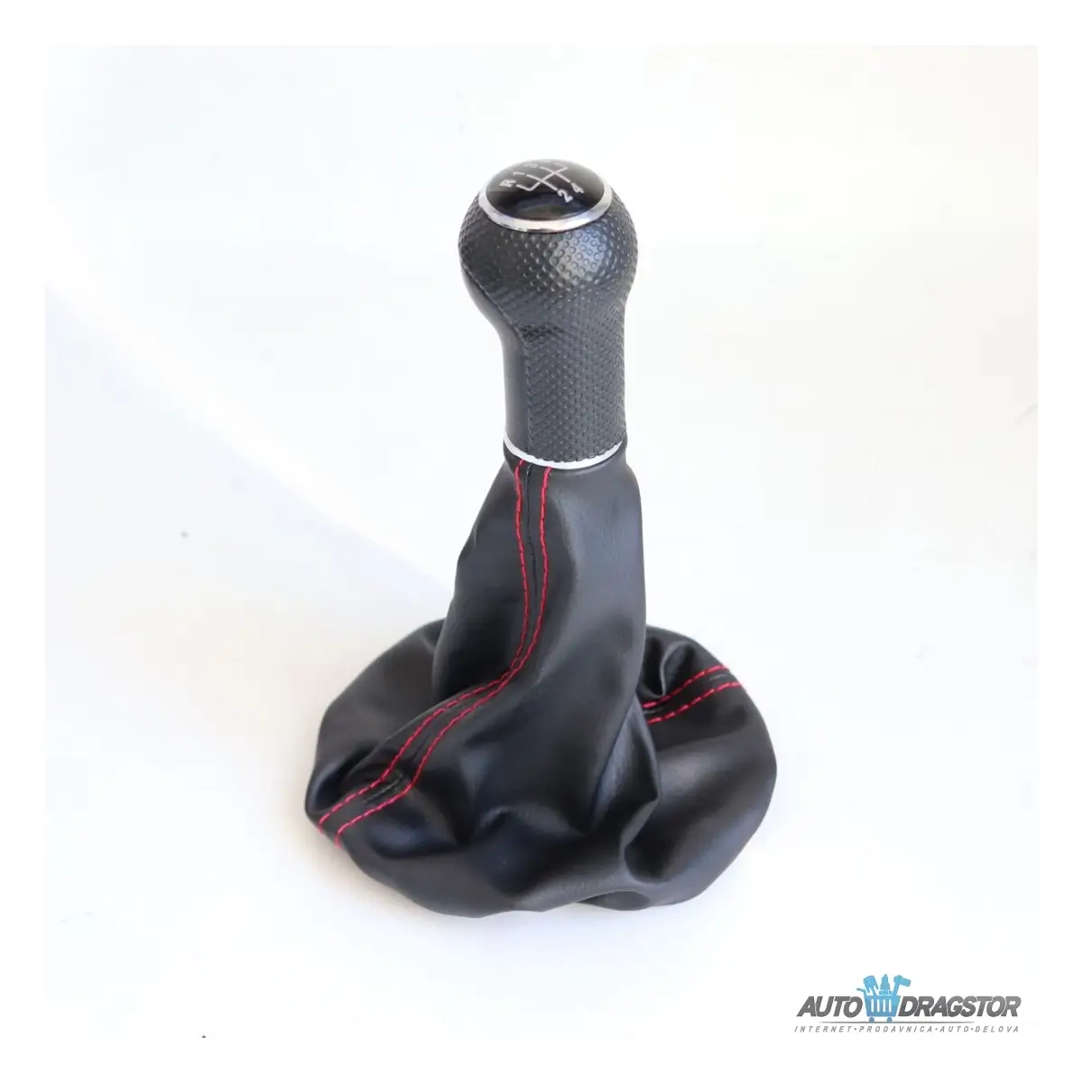 VOLKSWAGEN PASSAT B5/B5.5 1996-2005 RUČICA MENJAČA 5 BRZINA SA CRVENIM KRUGOM I CRVENIM KONCEM 