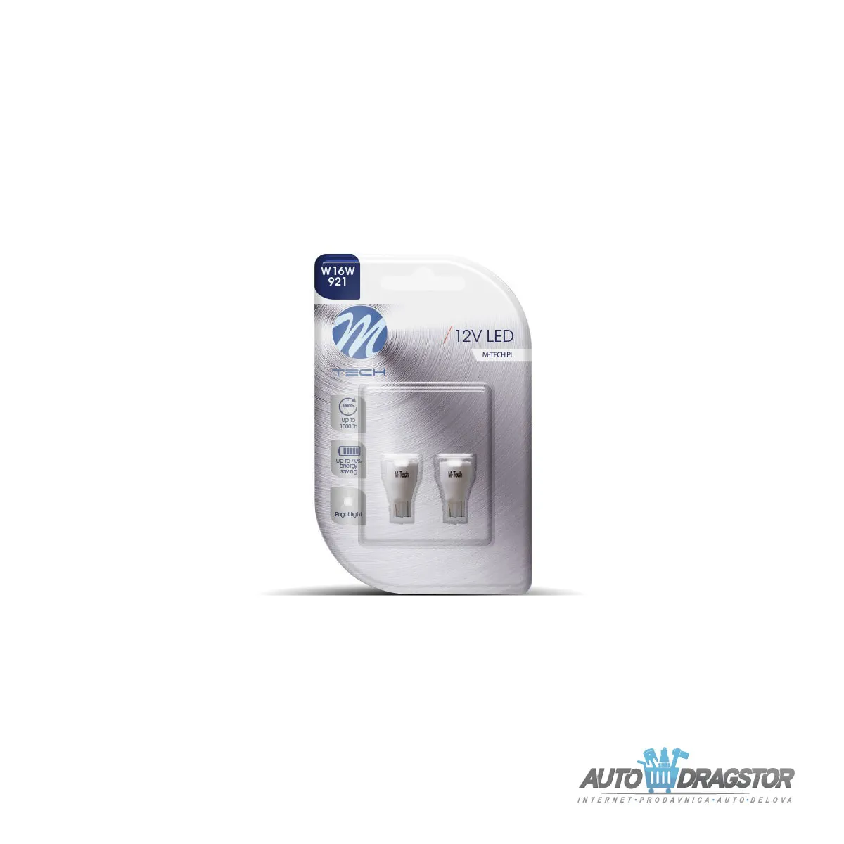 SIJALICA 12V T15 W16W 7xSMD2835 LED 2KOM 