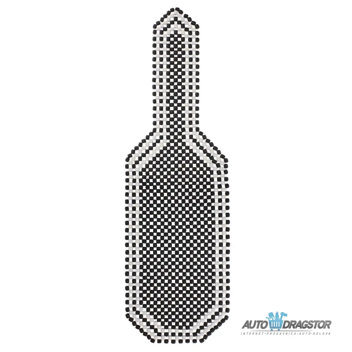 OBLOGA SEDIŠTA DRVENA BELO/CRNA 