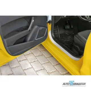 ZAŠTITNA NALEPNICA SAJTNE BOJA BRUŠENI ALUMINIJUM 50x8CM 