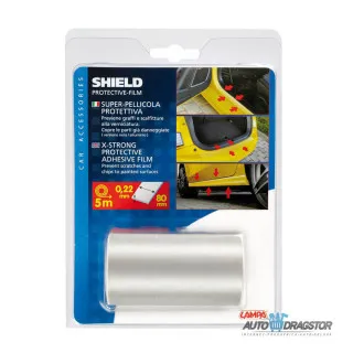 ZAŠTITNA NALEPNICA SAJTNE BOJA BRUŠENI ALUMINIJUM 50x8CM 