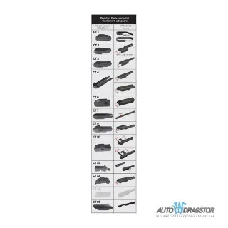 METLICA BRISAČA ''FLAT'' TIP ZMAX +15 PASSPARTOUT 21'' 530MM 