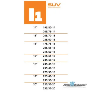 ČARAPA ZA SNEG PREMIUM KVALITET ZA SUV I1 