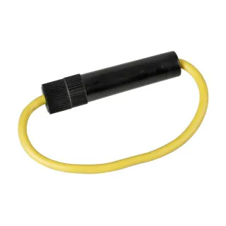 NAJLONSKI MEDJUOSIGURAČ ZA STAKLENE OSIGURAČE 5-30A 20CM 