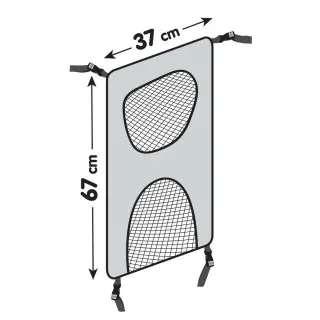 PREGRADNA BARIJERA ZA PSE 37x67CM 