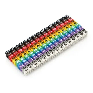 NUMERATORI ZA KABLOVE SET 150KOM ZA KABLOVE OD 1.5mm2 I PREČNIKA OKO 4mm 