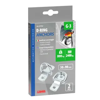 ČELICNE KOPČE ZA VEZIVANJE TERETA U TOVARNOM PROSTORU 2KOM  G-3 