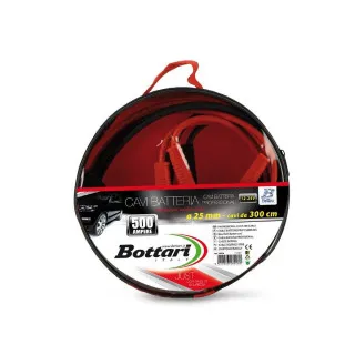 KABLOVI ZA START 500A 3M/25MM PROFESSIONAL 