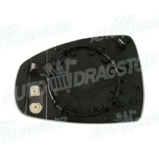 Staklo retrovizora sa nosačem AUDI A1 (8X), 10-18; 