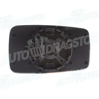 Staklo retrovizora sa nosačem AUDI 80 (B3; 89/8A), 86-91; 80 (B4; 8C; 8G), 91-00; 90 (B3; 89/8A/8B), 87-91; 