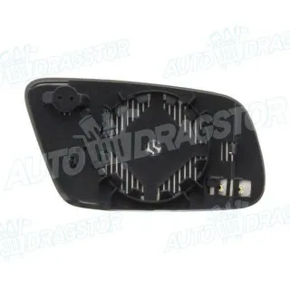 Staklo retrovizora sa nosačem AUDI A3 (8L), 96-03; A4 (B5/8D), 94-01; A6 (C5/4B), 97-04; A8 (D2/4D), 94-03; 