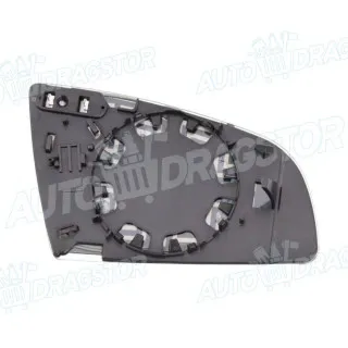 Staklo retrovizora sa nosačem AUDI A3 (8P), 03-12; A4 (B6/8E/8H), 00-04; A4 (B7/8E/8H), 04-07; A6 /ALLROAD(C6/4F), 04-10; 