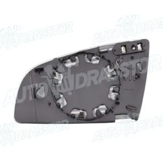 Staklo retrovizora sa nosačem AUDI A3 (8P), 03-12; A4 (B6/8E/8H), 00-04; A4 (B7/8E/8H), 04-07; A6 /ALLROAD(C6/4F), 04-10; 