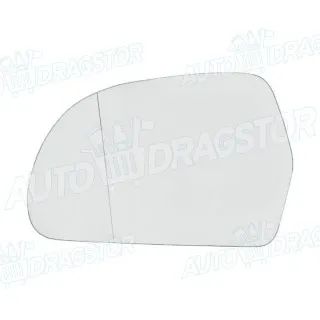 Staklo retrovizora sa nosačem AUDI, SKODA 