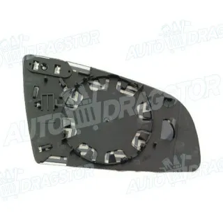 Staklo retrovizora sa nosačem AUDI A3 (8P), 03-12; A4 (B6/8E/8H), 00-04; A4 (B7/8E/8H), 04-07; A6 /ALLROAD(C6/4F), 04-10; A8 (D3/4E), 03-10; 