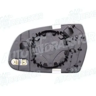 Staklo retrovizora sa nosačem AUDI A3 (8P), 03-12; A4 (B8/8K), 07-16; A5 (B8/8T/F), 07-16; 