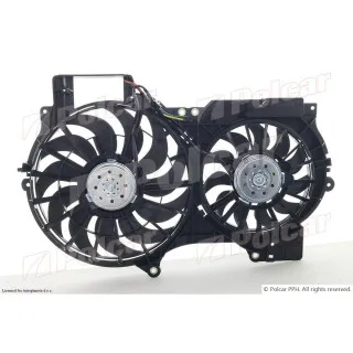 Ventilator hladnjaka sa nosačem AUDI A6 /ALLROAD(C6/4F), 04-10; 