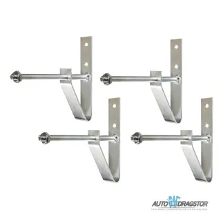 ZIDNI NOSAČ GUMA SET 4KOM SA TIPLOVIMA (MAX ŠIRINA GUMA 20.5CM) 